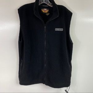 🦃 Harley Davidson Men’s Fleece Vest Size M…